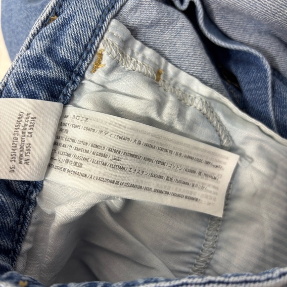 Hollister California Distressed‎ Ultra High Rise Dad Jeans Vintage Stretch 29/31 - Picture 11 of 11